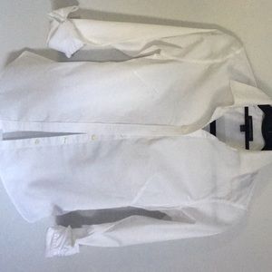Banana Republic Non Iron White Button Down
